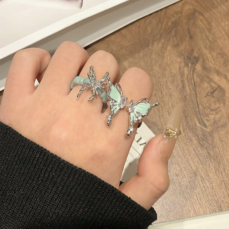 Creative Butterfly Ring Collection – No 10