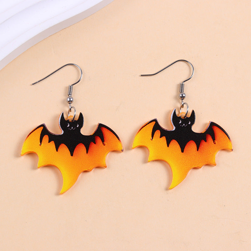 Halloween Acrylic Earrings – Spooky Fun Collection