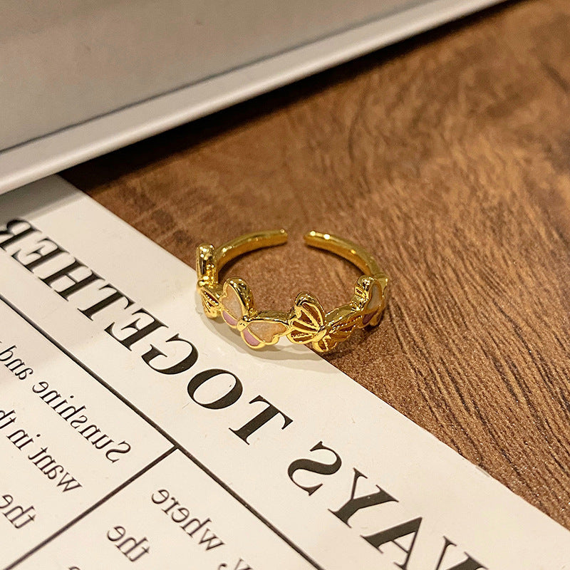 Creative Butterfly Ring Collection