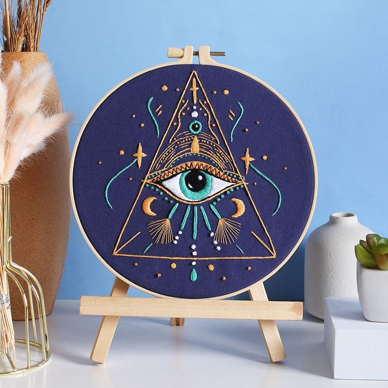 DIY Handmade Embroidery Kit – Mysterious Eye