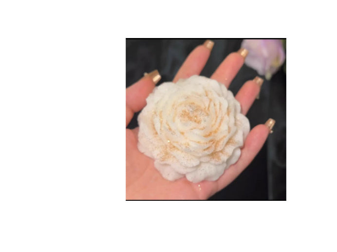 Rose Flower Fragrance Candle – Multiple Colors – Pink