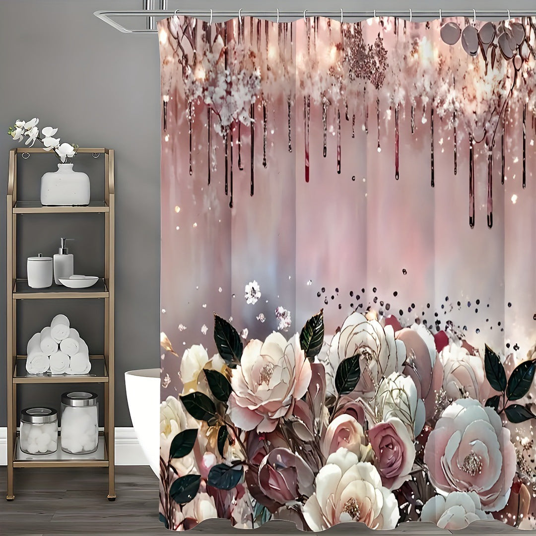 Art Flower Shower Curtain – Color 150cmx180cm home art