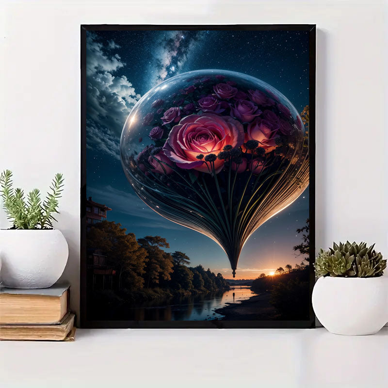 5D DIY Diamond Painting Kit – Full Drill Round Beads Wall Art – Code51