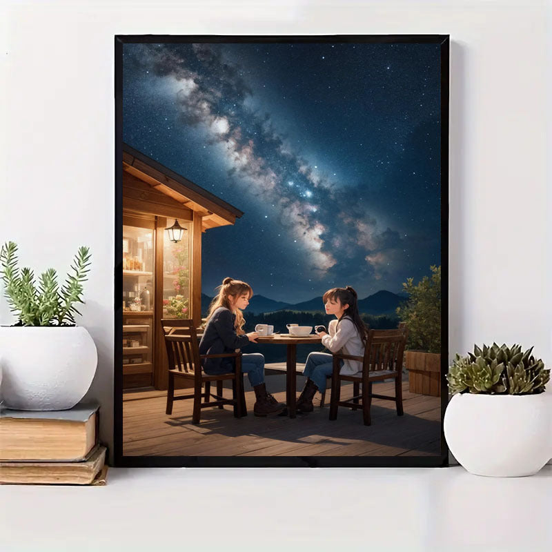 5D DIY Diamond Painting Kit – Full Drill Round Beads Wall Art – Code55