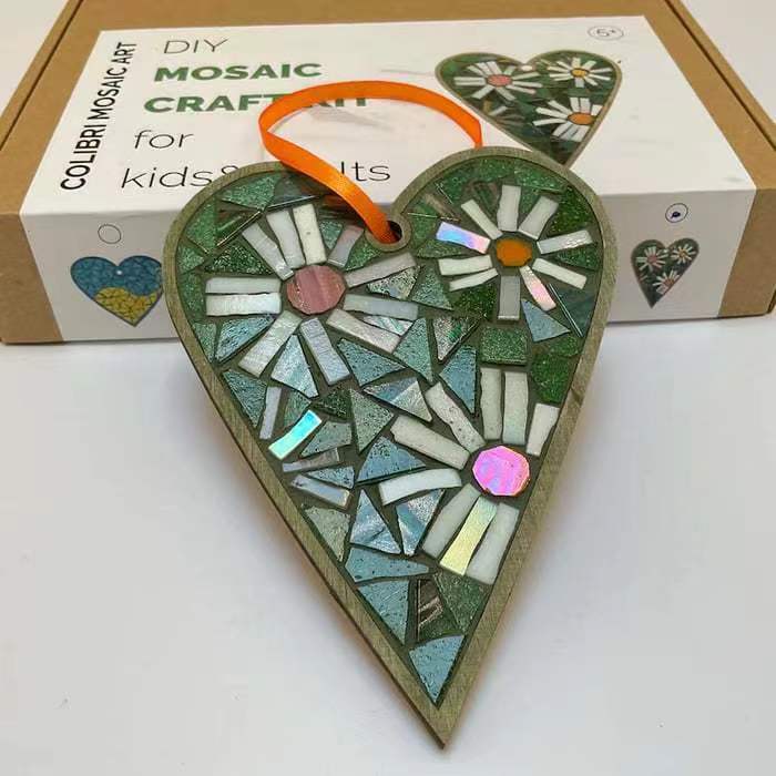 DIY Mosaic Craft Kit – Holiday Décor & Gifts – Angel 22x12x4cm diy art kits