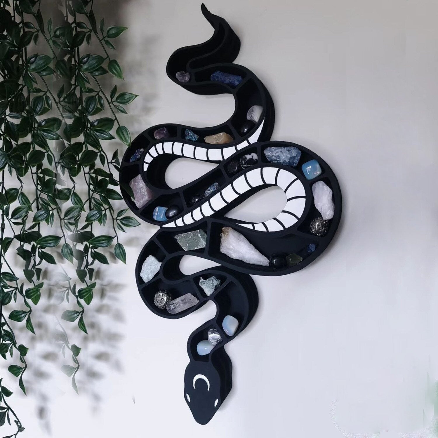 Mystic Wall Shelves – Snake & Cat Designs