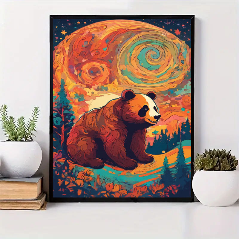 5D DIY Diamond Painting Kit – Full Drill Round Beads Wall Art – Code43