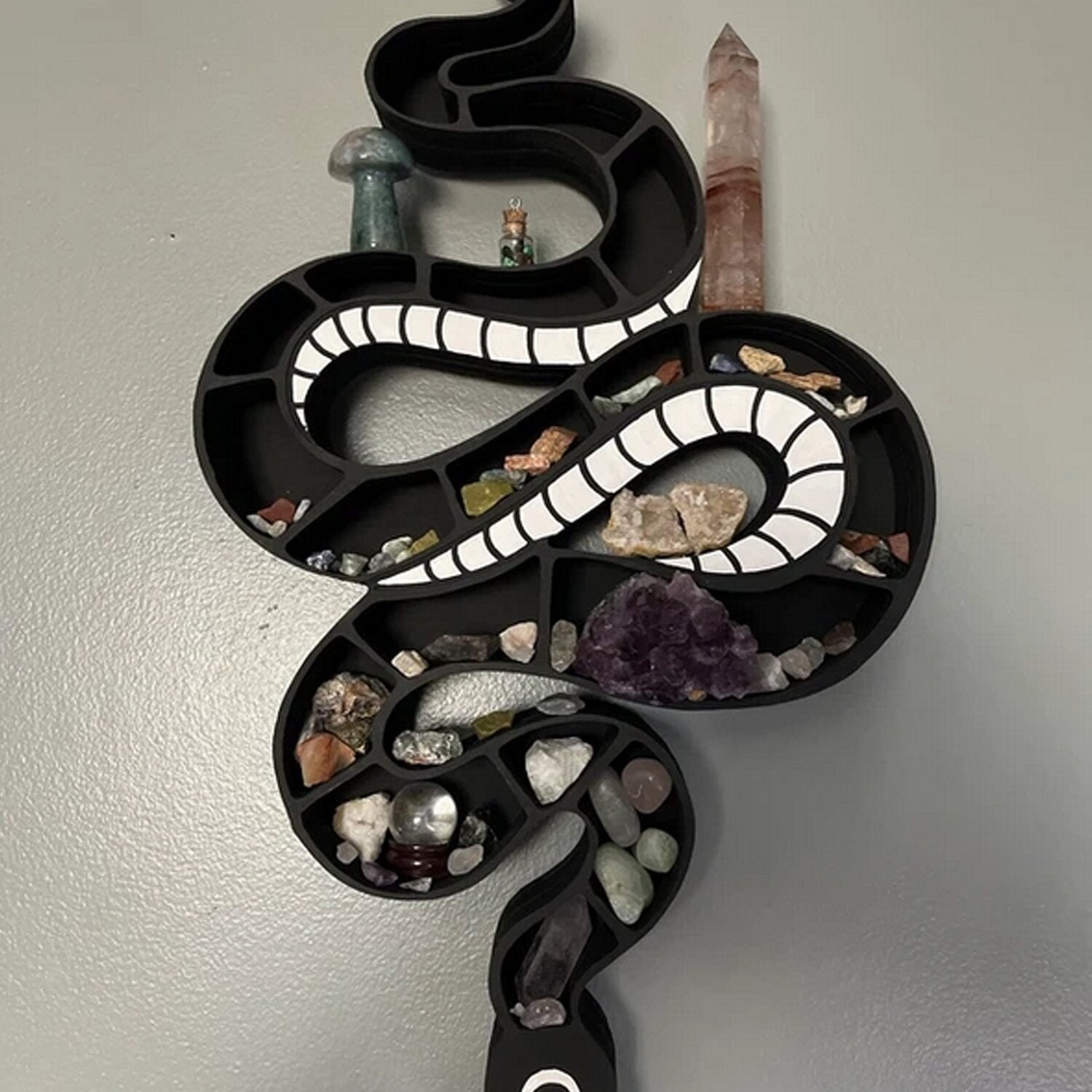 Mystic Wall Shelves – Snake & Cat Designs – Type B