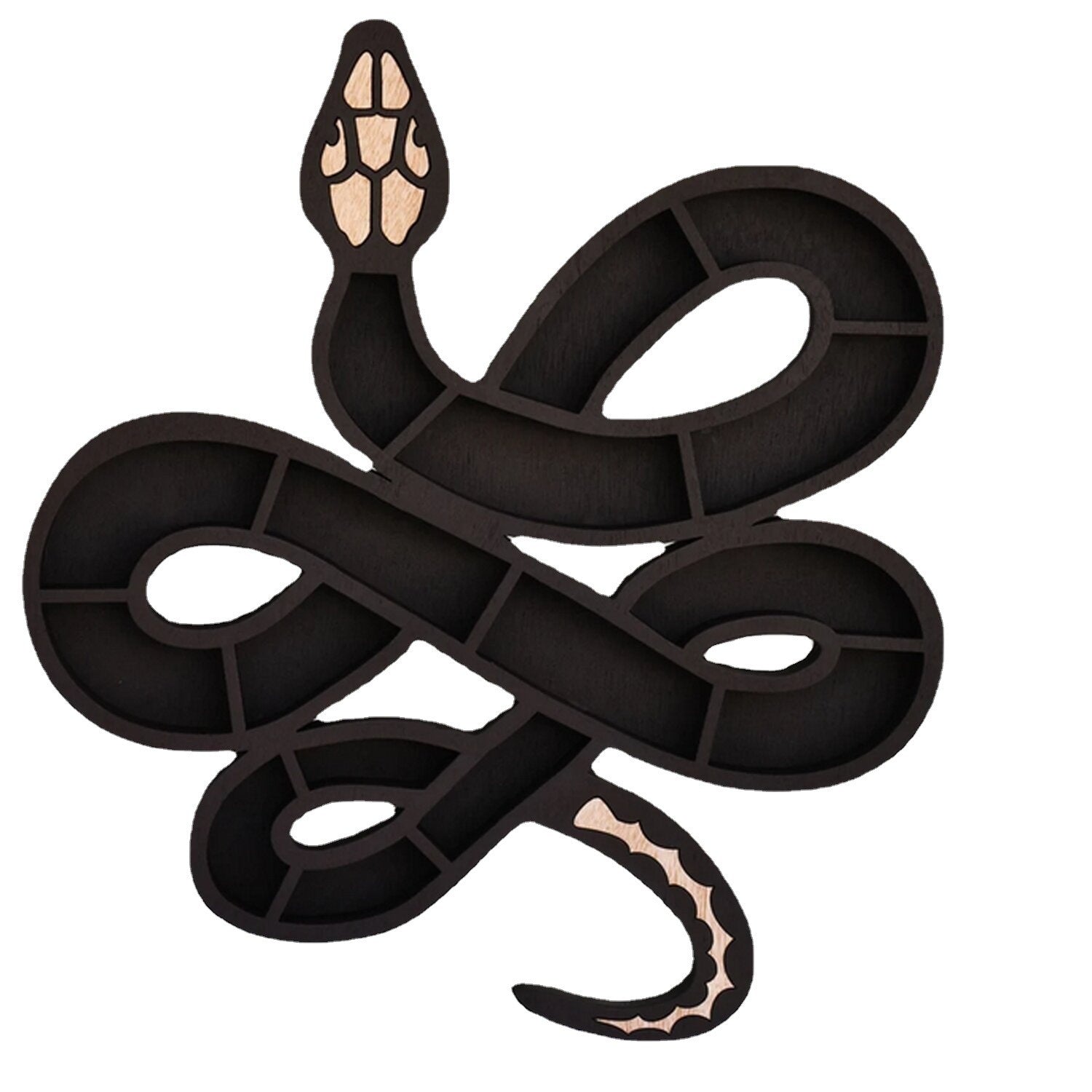 Mystic Wall Shelves – Snake & Cat Designs – Type C
