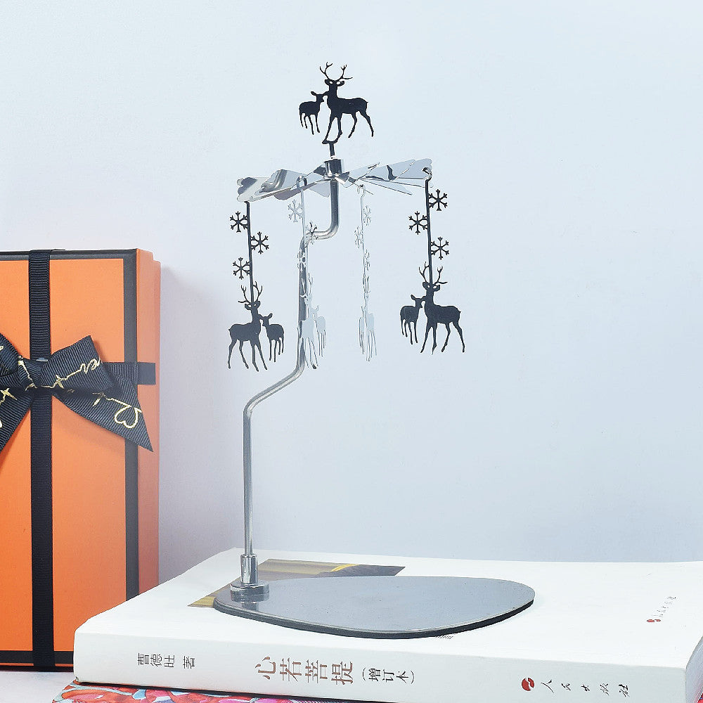 Rotating Candle Holder – Elegant Spinning Design