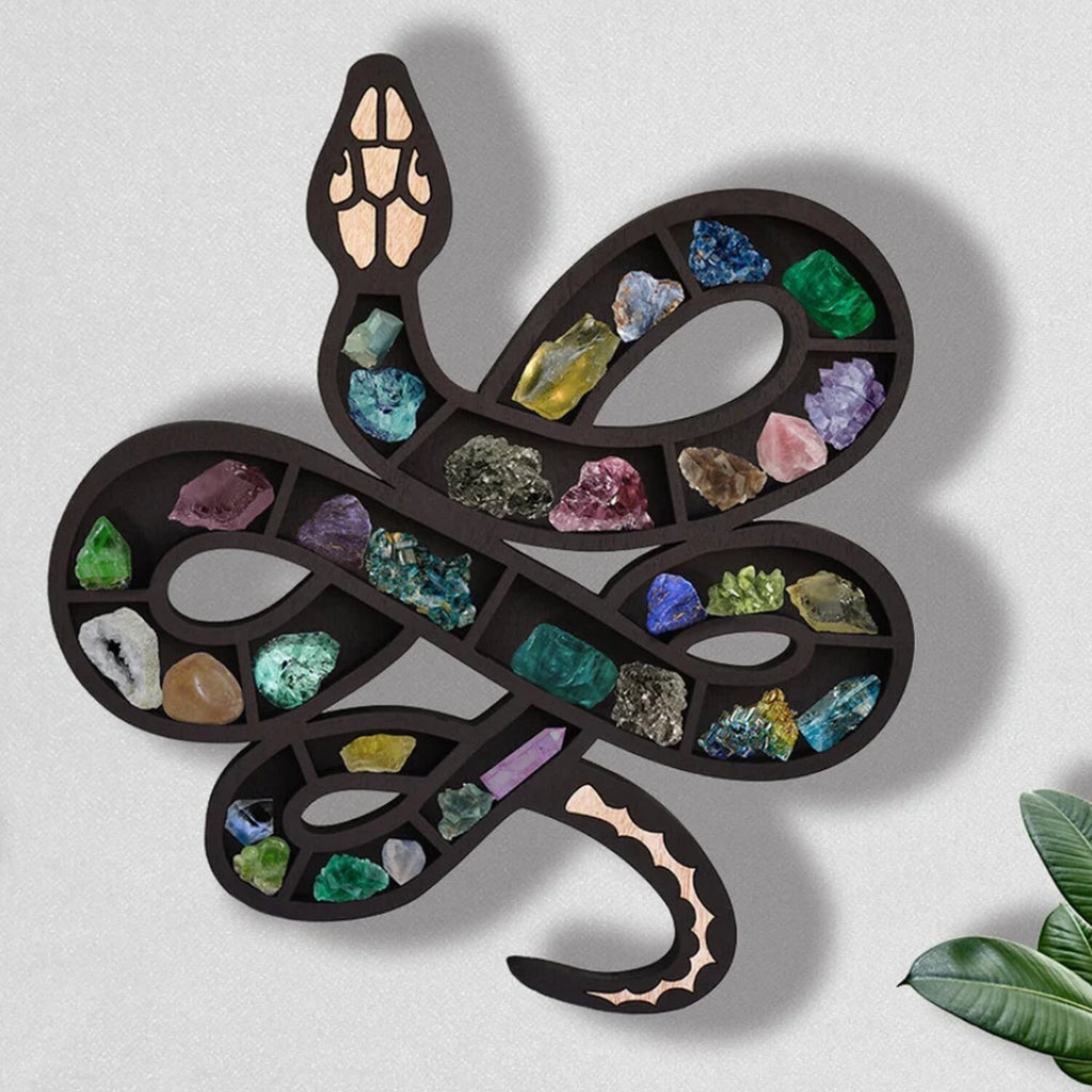 Mystic Wall Shelves – Snake & Cat Designs – Type A home art