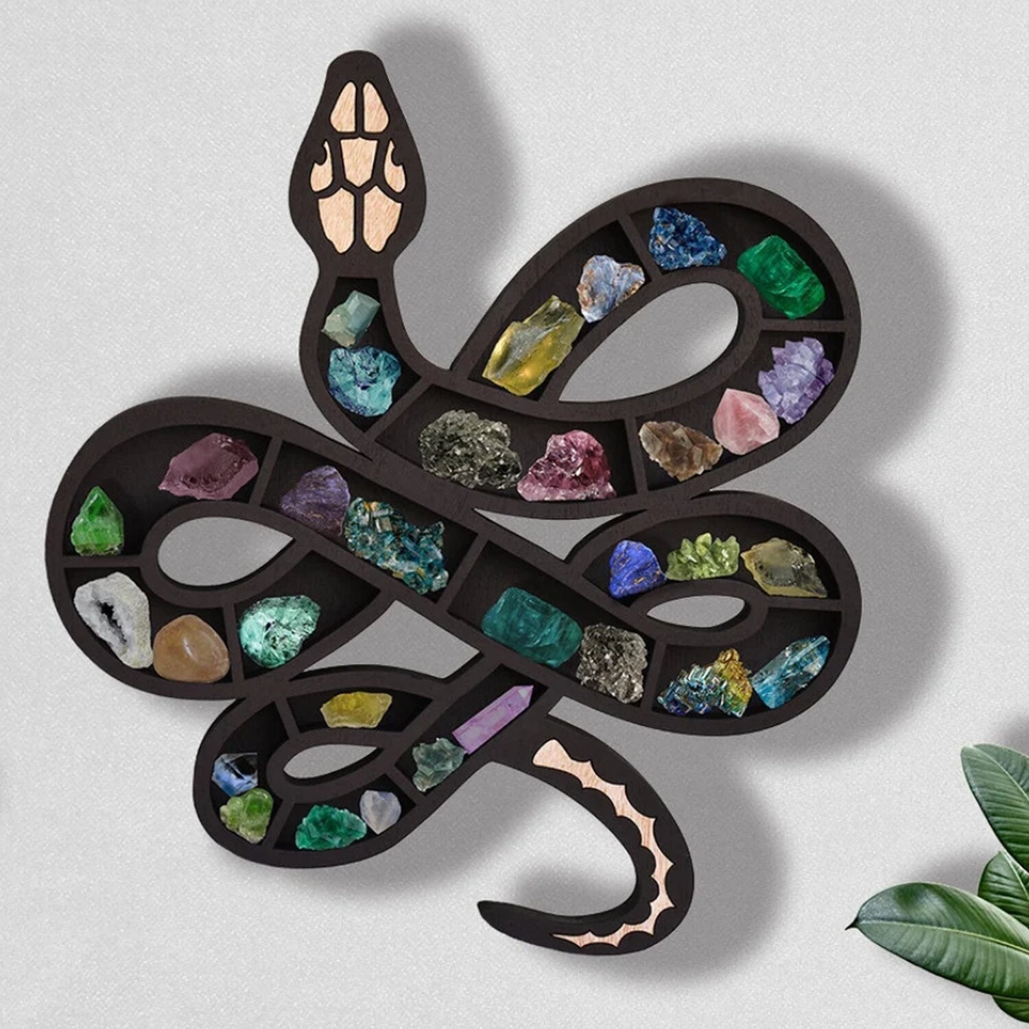 Mystic Wall Shelves – Snake & Cat Designs – Type A home art