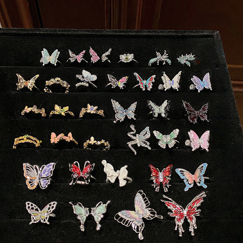 Creative Butterfly Ring Collection – No 11
